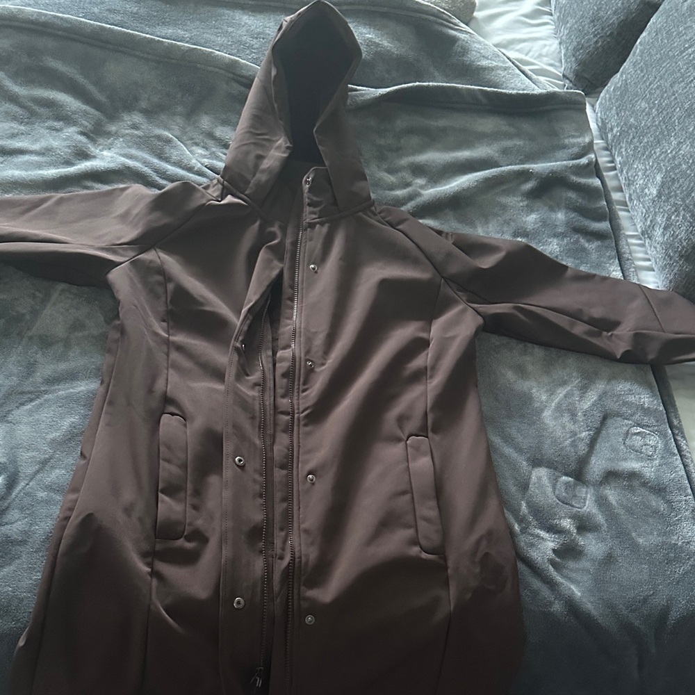Mondetta Outdoor Project Women’s Faux Fur-Lined Brown Hooded Jacket